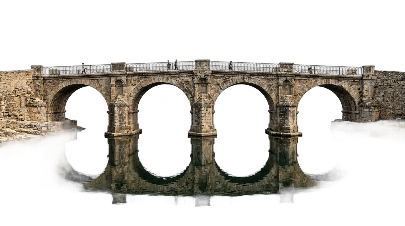 river bridge png PNG transparent background