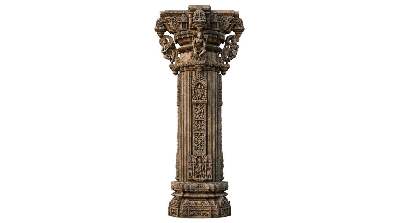temple pillar png PNG transparent background