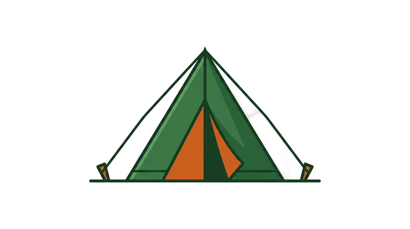 camping tent icon png PNG transparent background