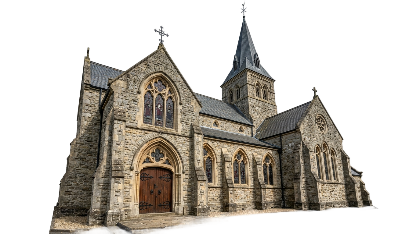 real church png PNG transparent background