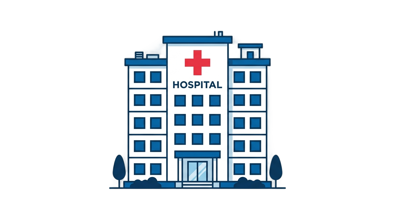 hospital building icon png PNG transparent background