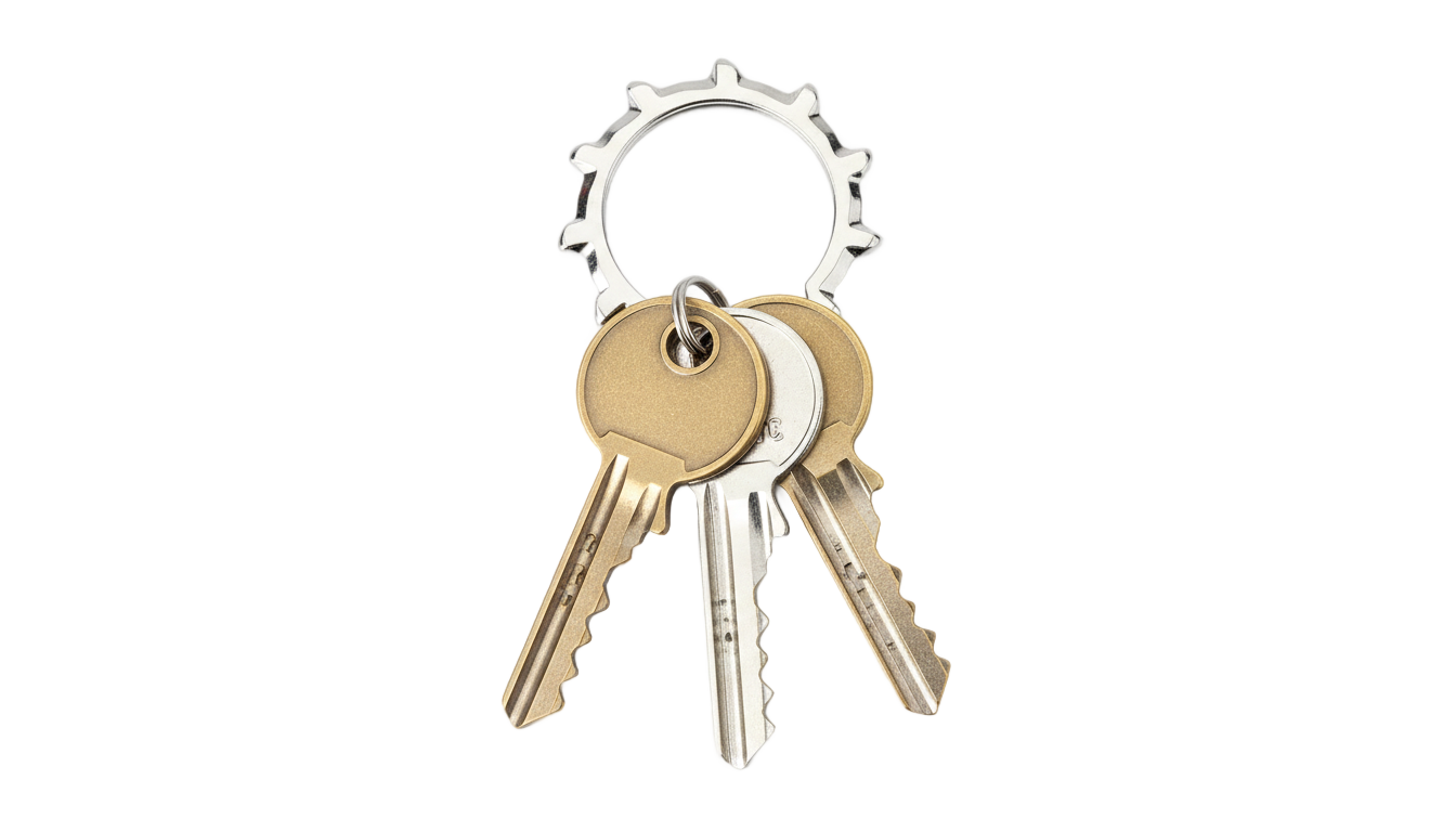 house keys png PNG transparent background