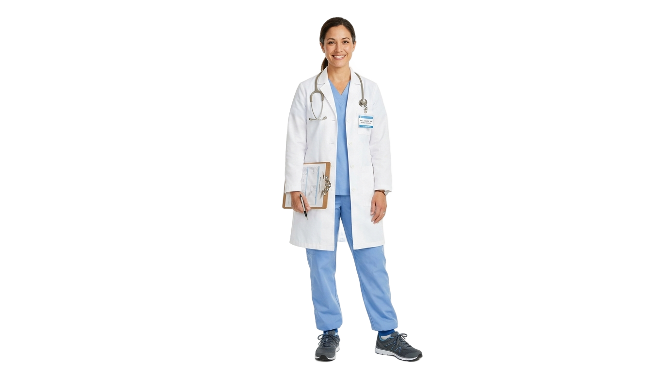 hospital doctor png PNG transparent background