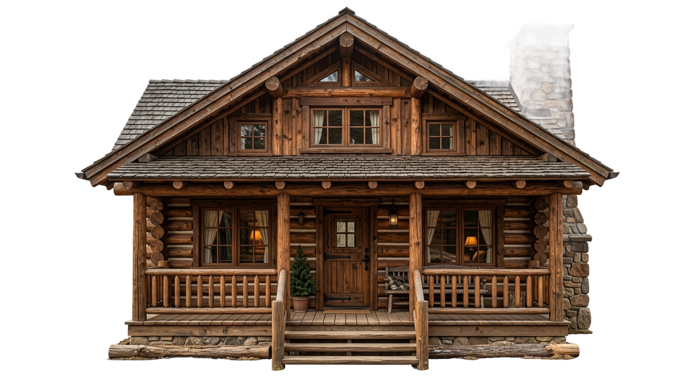 cabin clipart png PNG transparent background
