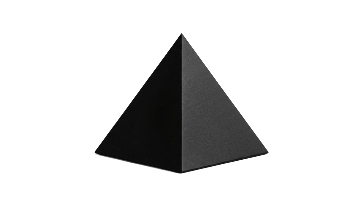 black pyramid png PNG transparent background