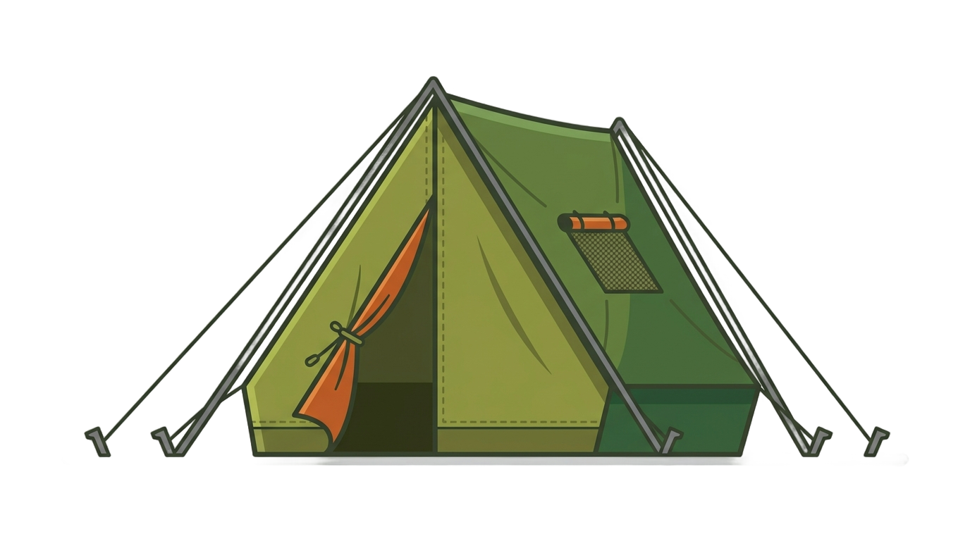 camping tent icon png PNG transparent background
