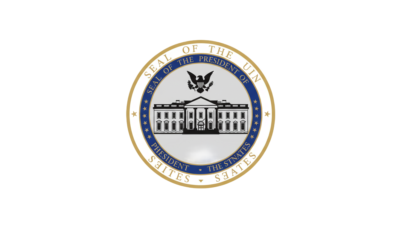 white house logo png PNG transparent background