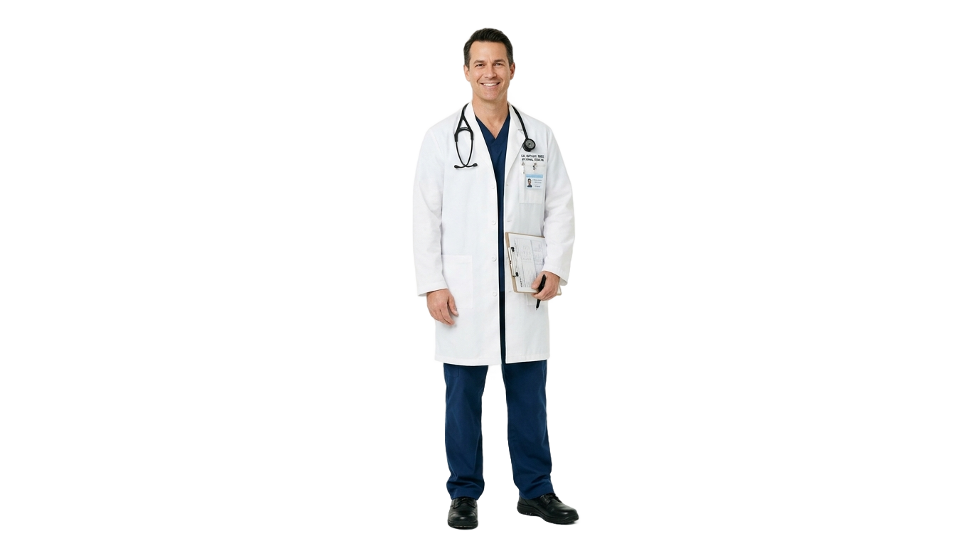hospital doctor png PNG transparent background