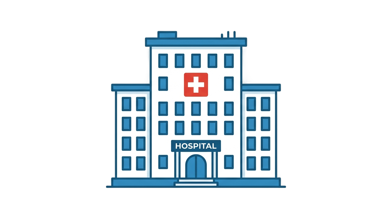 hospital building icon png PNG transparent background
