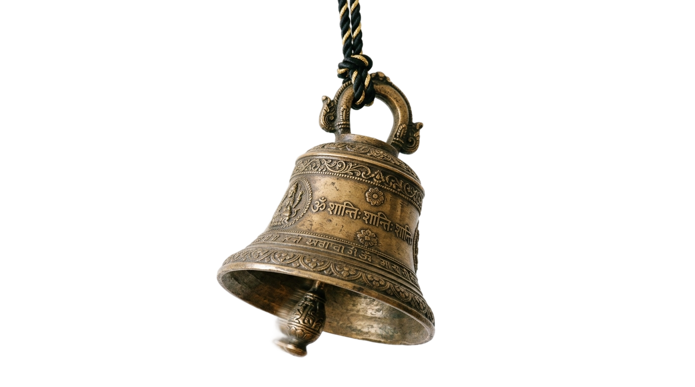 hanging temple bell png PNG transparent background