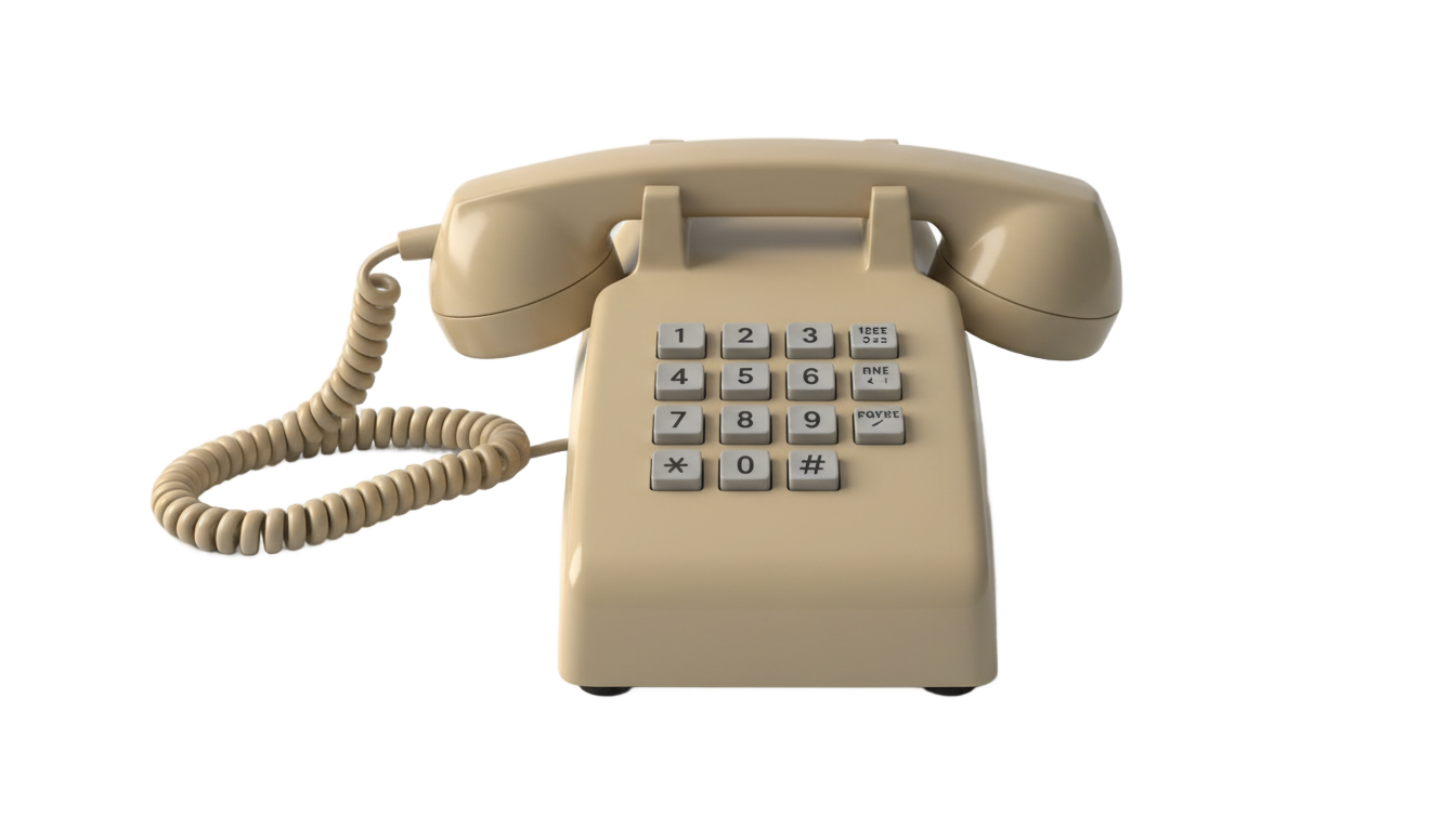 house phone png PNG transparent background