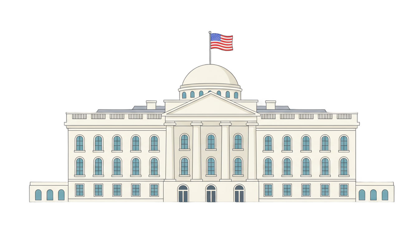 white house cartoon png PNG transparent background