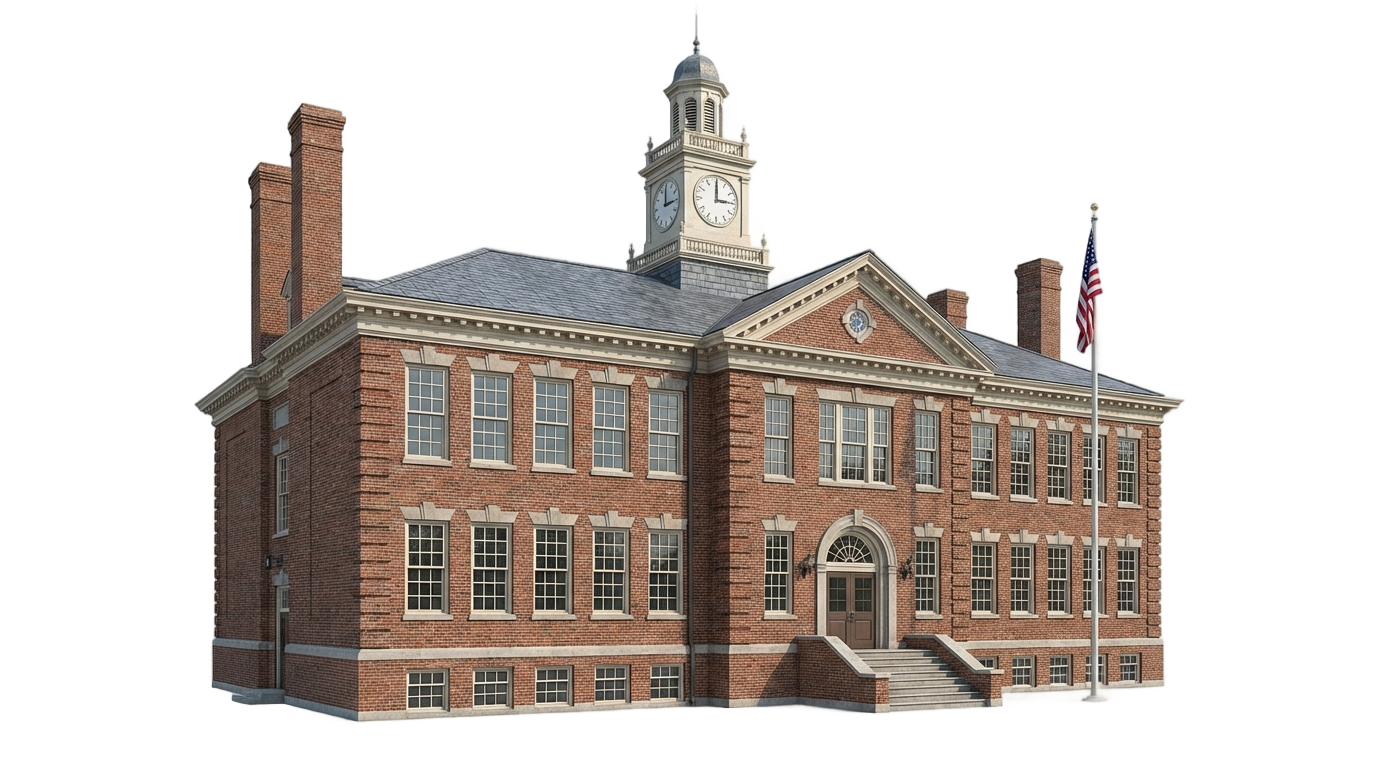 school building png PNG transparent background