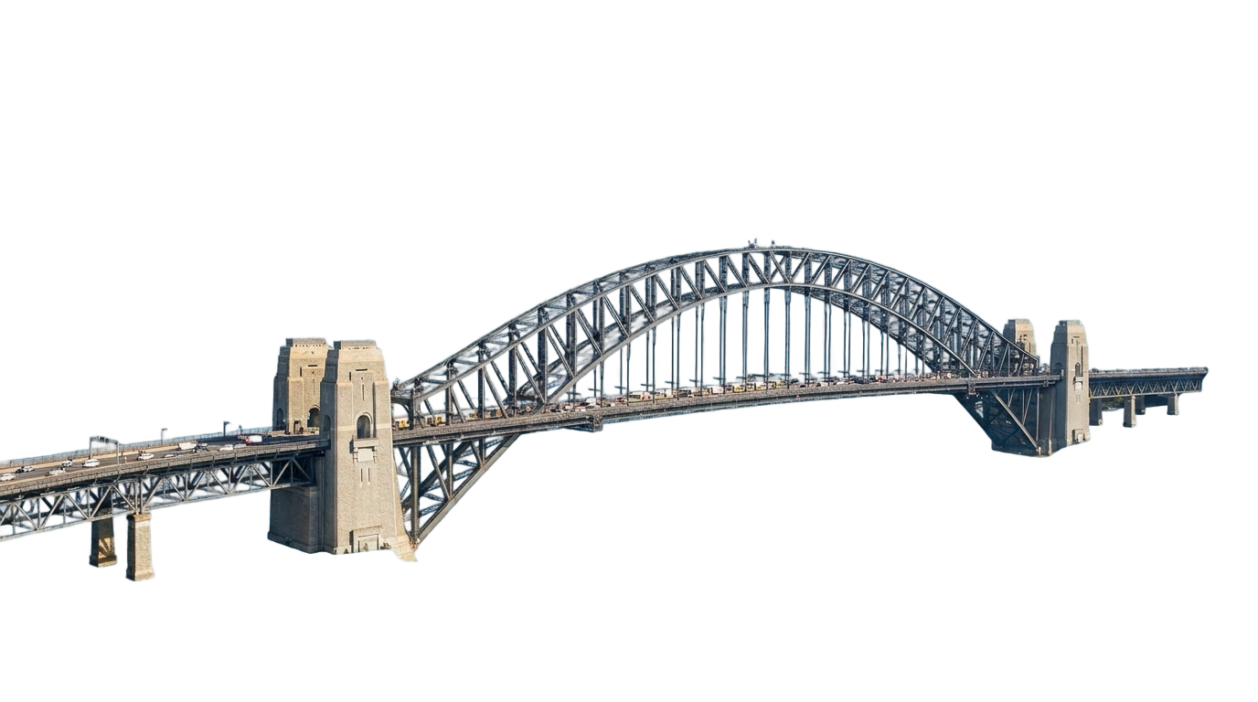 sydney harbour bridge png PNG transparent background