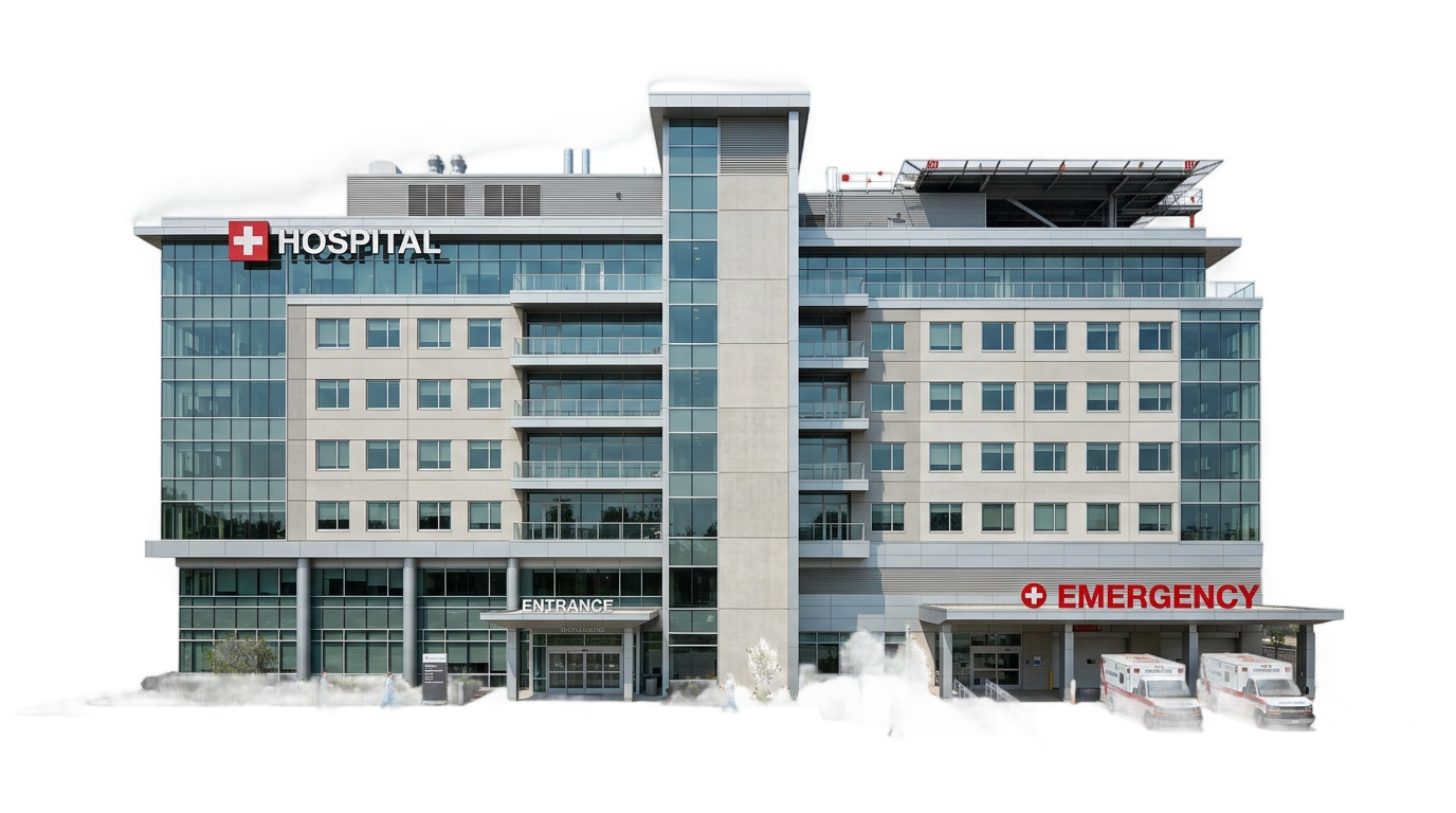 hospital illustration png PNG transparent background