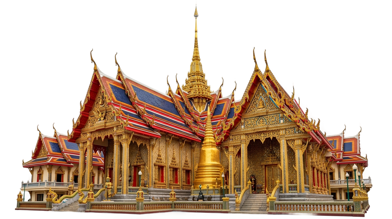 thailand temple png PNG transparent background