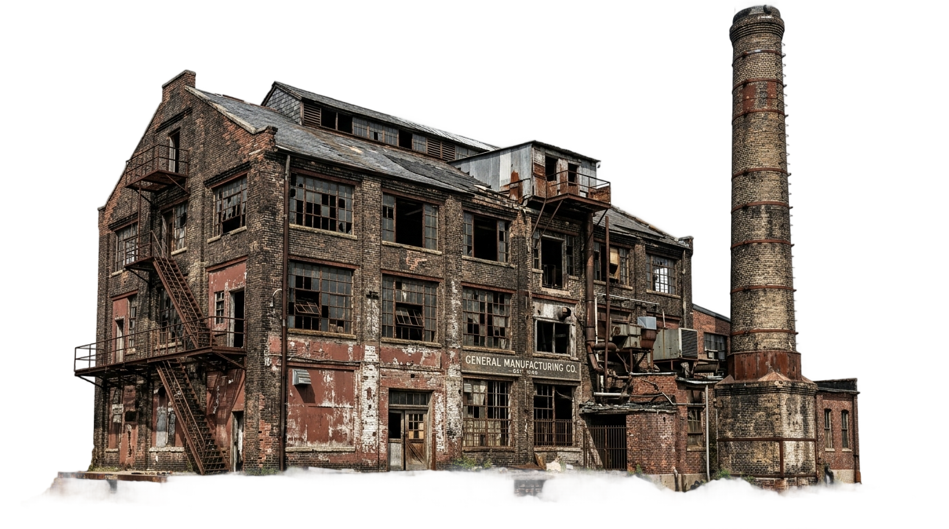 old factory png PNG transparent background