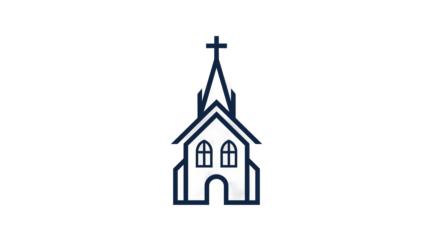 church logo design png PNG transparent background