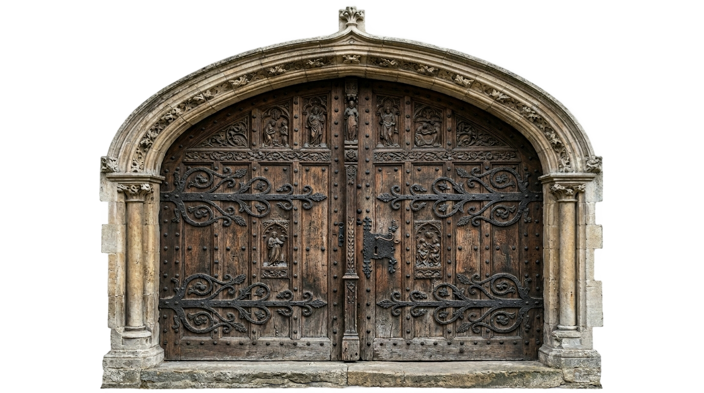 church door png PNG transparent background