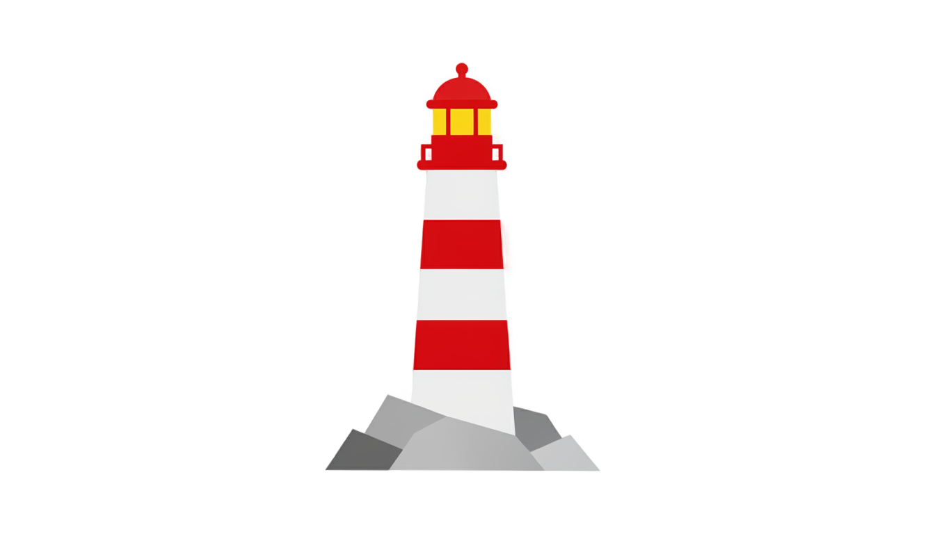 lighthouse icon png PNG transparent background