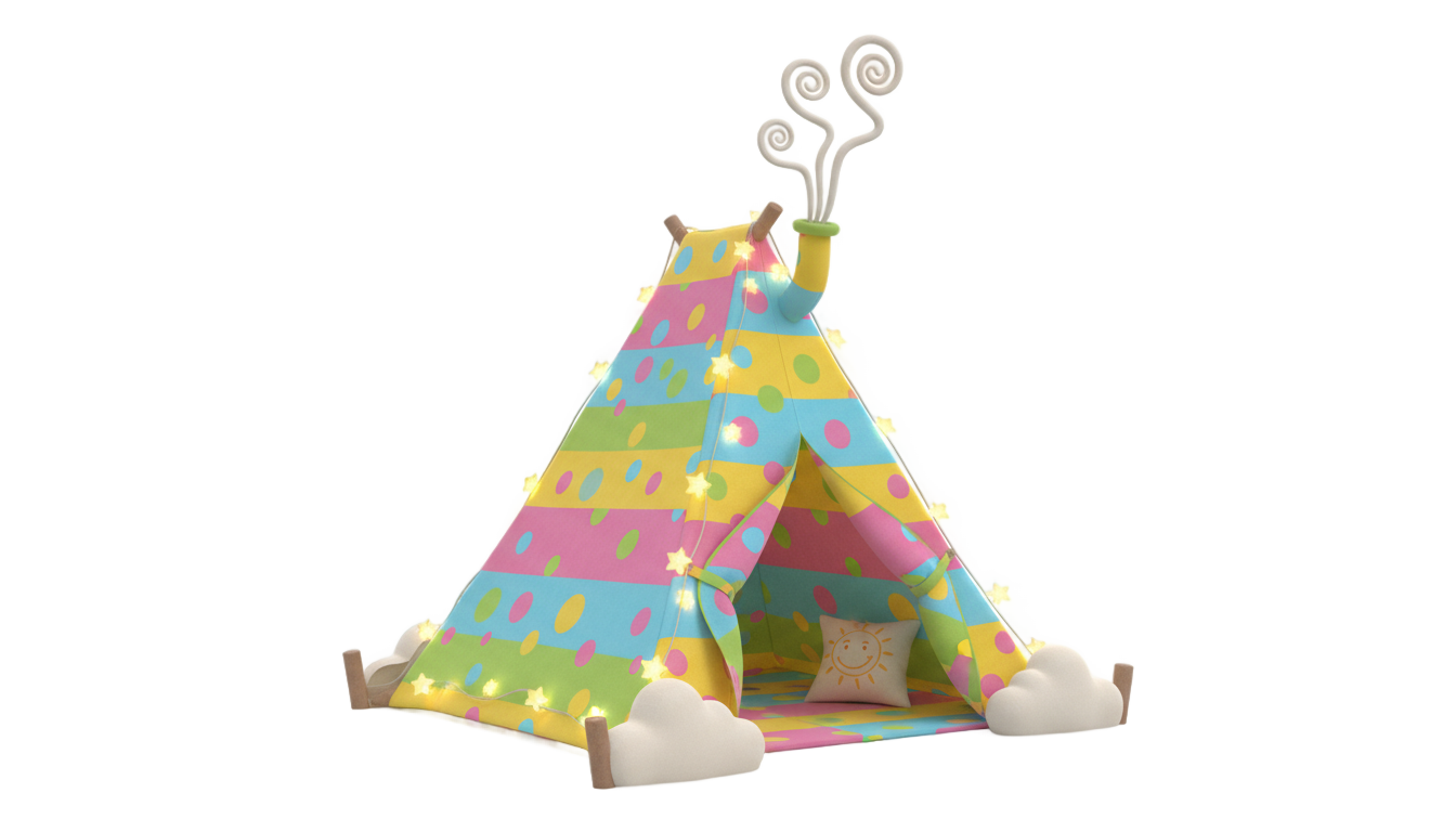 cartoon tent png PNG transparent background