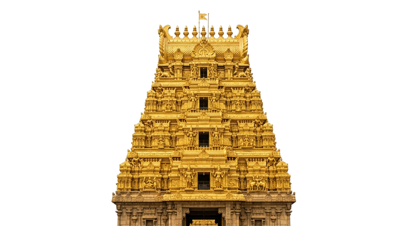 tirupati balaji temple png PNG transparent background