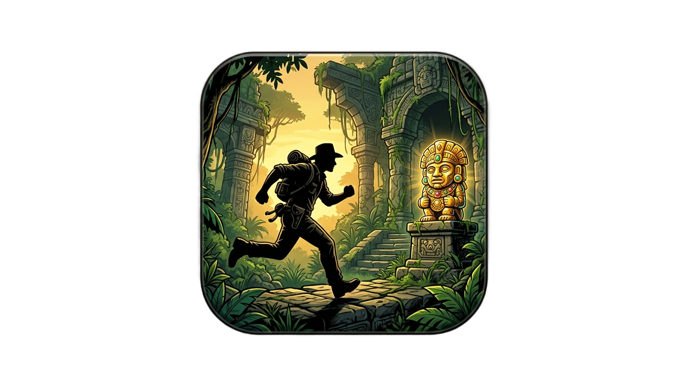 temple run icon png PNG transparent background