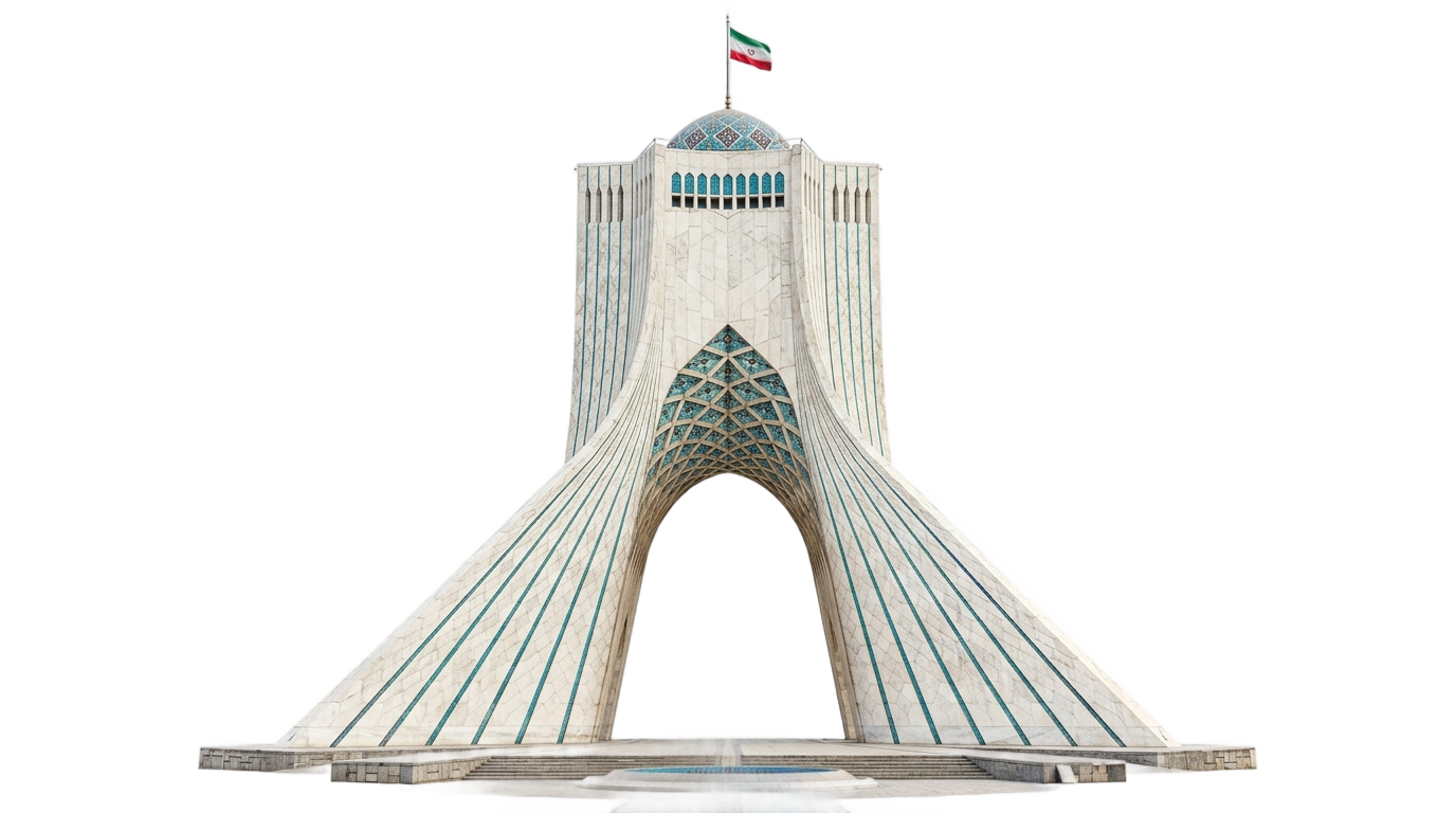 azadi tower png PNG transparent background
