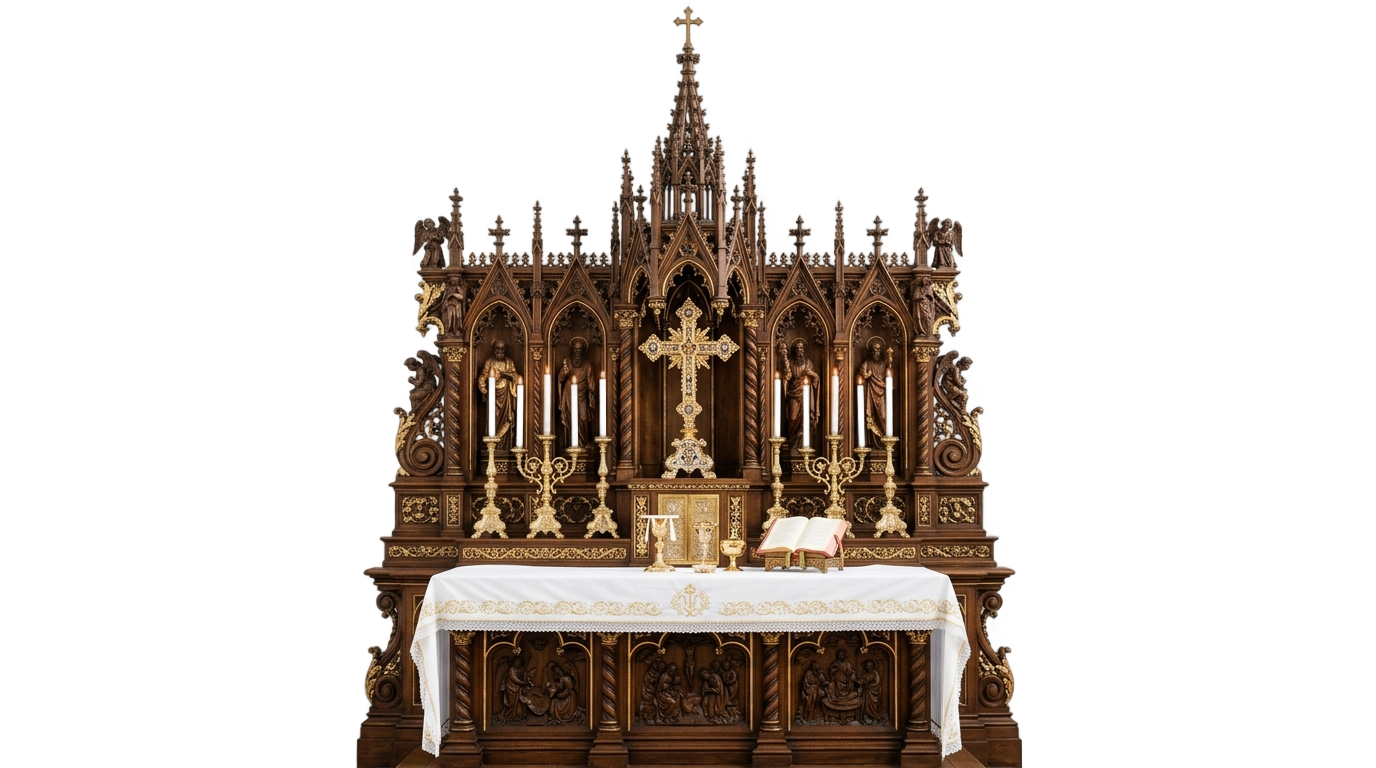 church altar png PNG transparent background