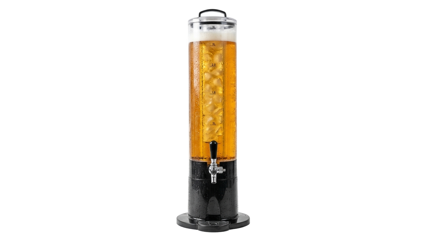 beer tower png PNG transparent background