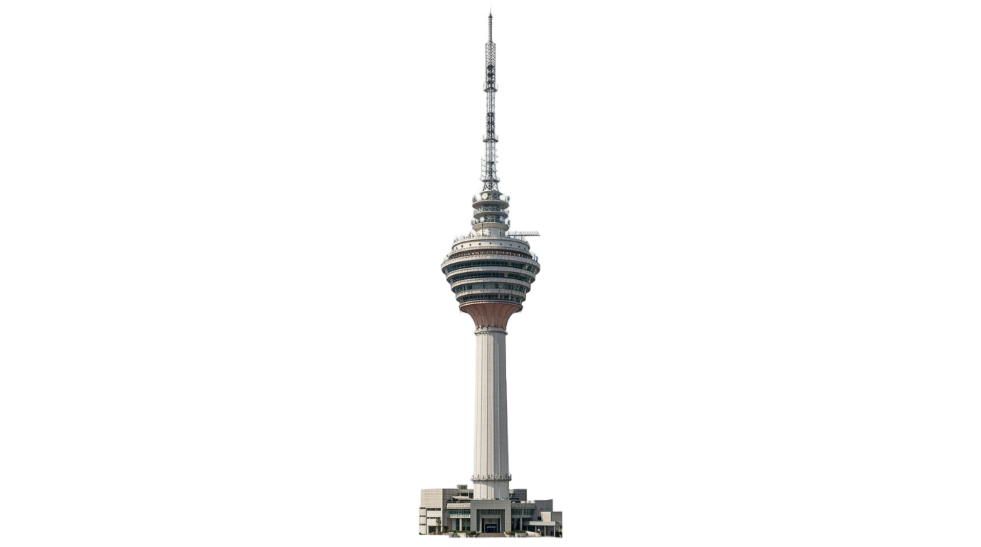 kl tower png PNG transparent background