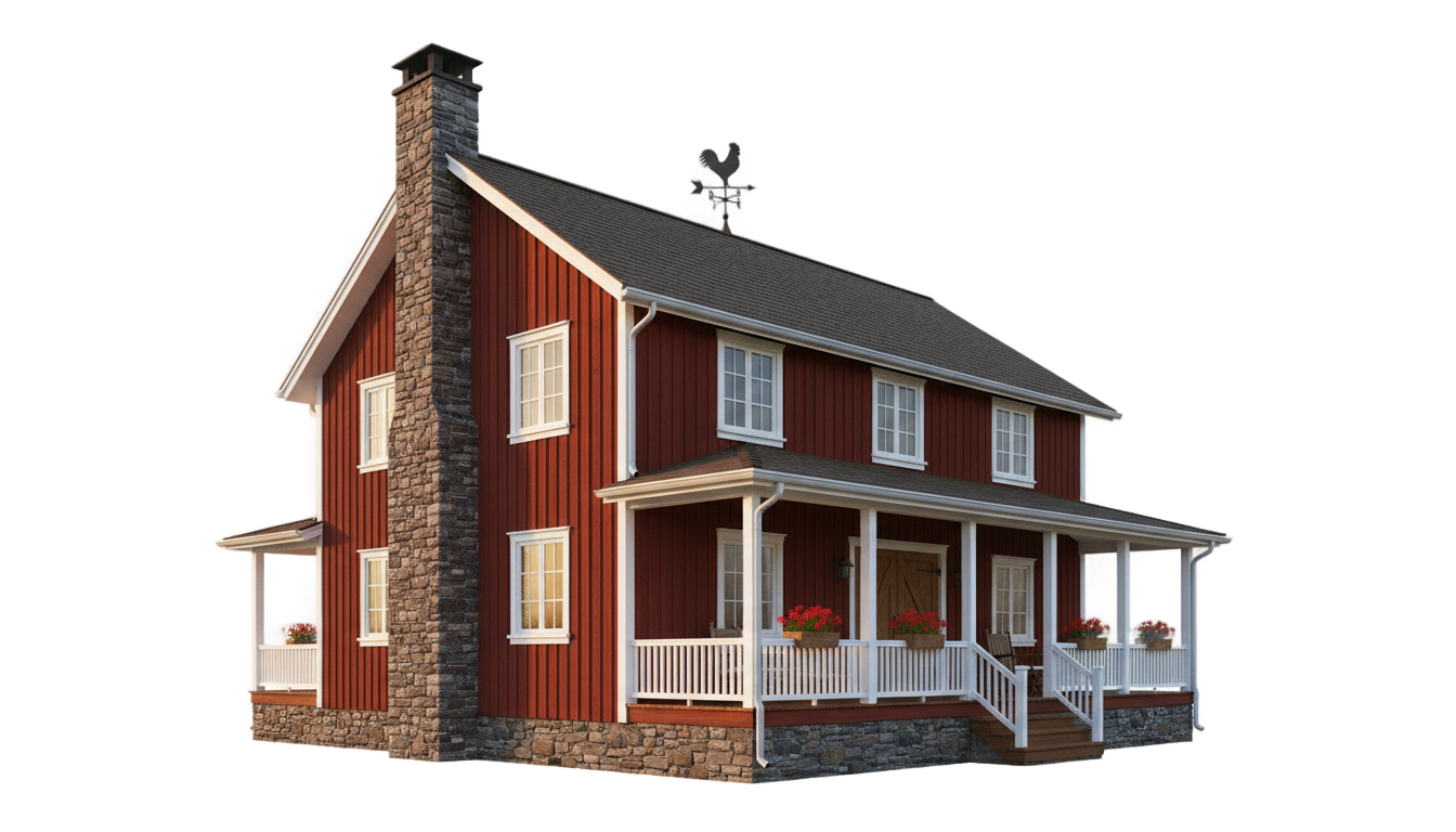 farm house png PNG transparent background