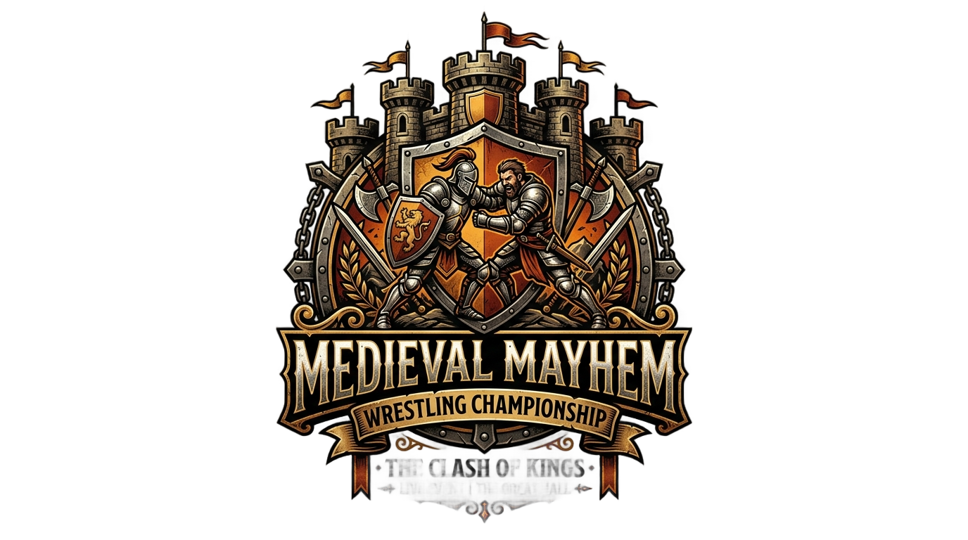 clash at the castle logo png PNG transparent background
