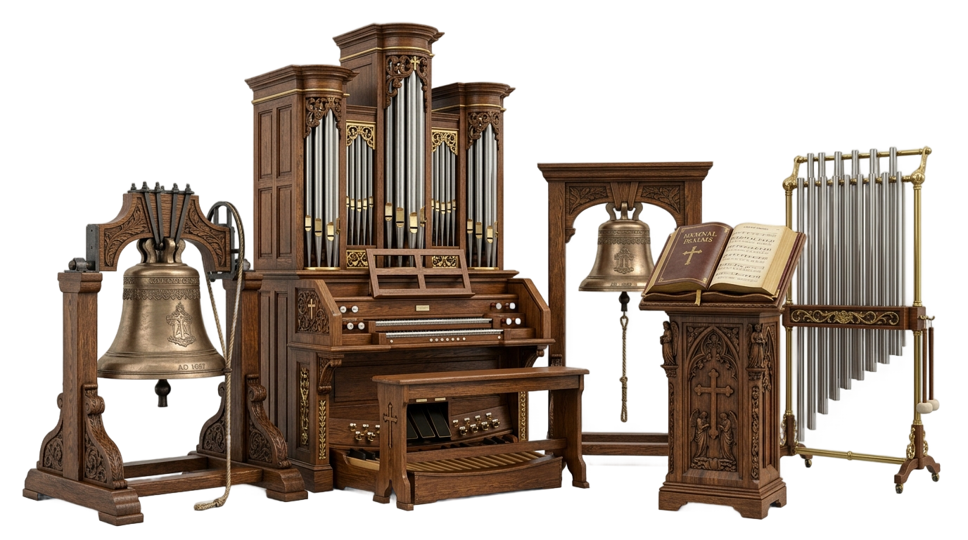 church instruments png PNG transparent background