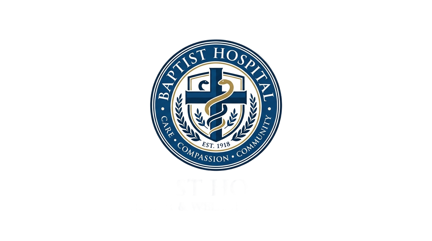 baptist hospital logo png PNG transparent background