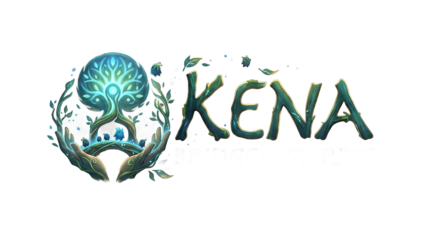 kena bridge of spirits logo png PNG transparent background