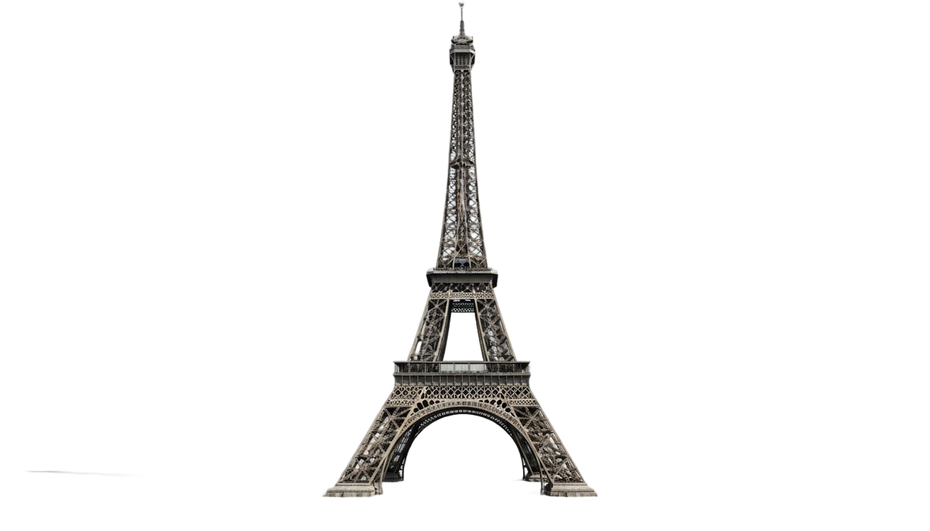 paris tower png PNG transparent background
