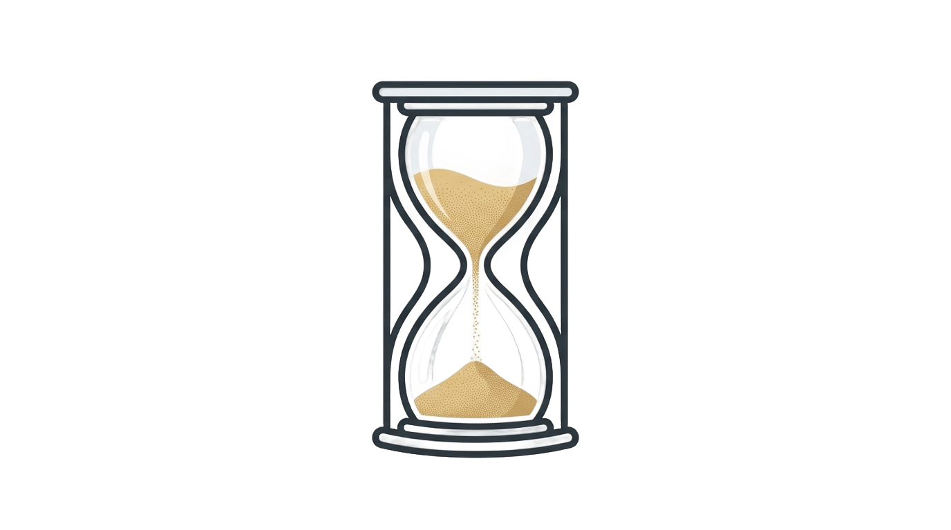 hourglass logo png PNG transparent background