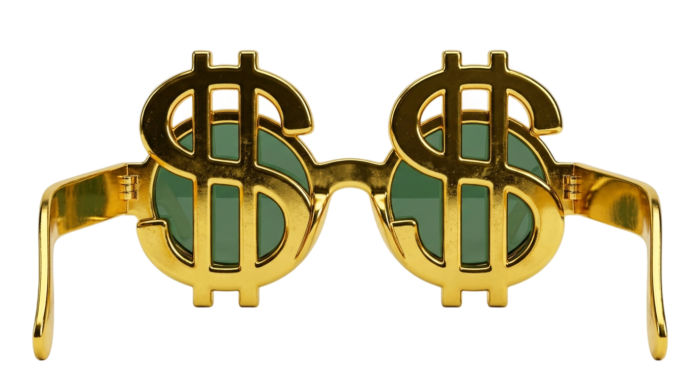 dollar sign glasses png PNG transparent background