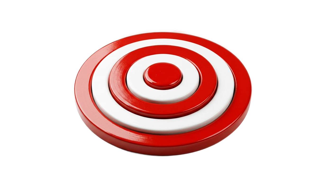 target icon 3d png PNG transparent background