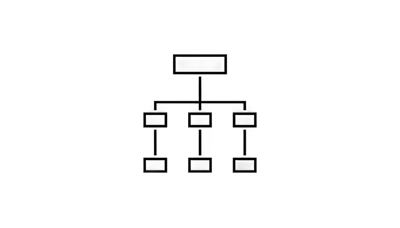 organization chart icon png PNG transparent background