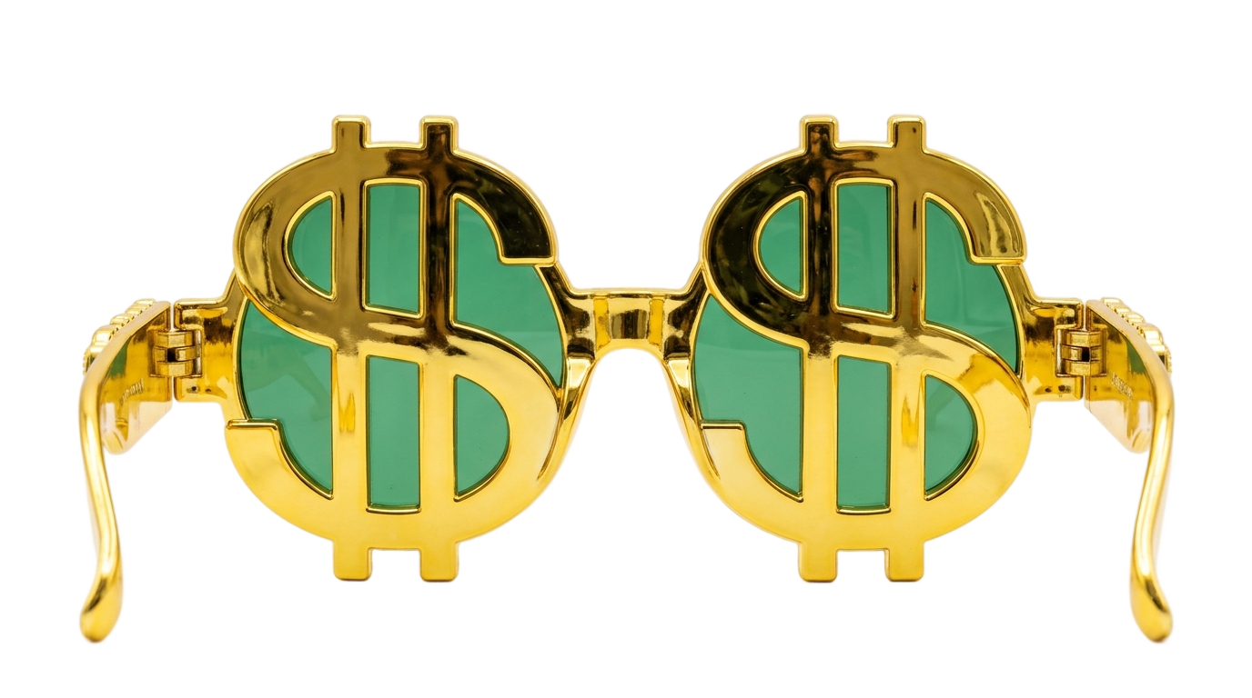 dollar sign glasses png PNG transparent background