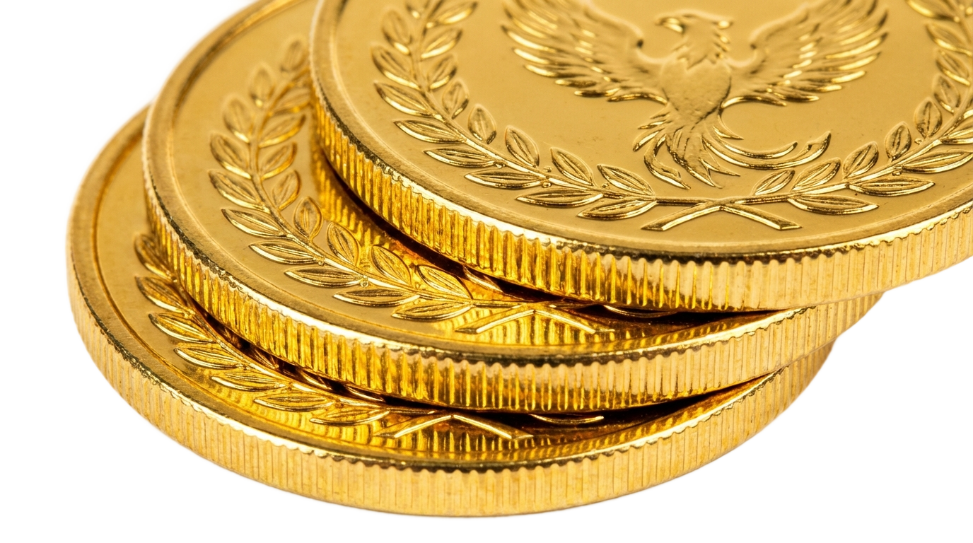 golden coins png PNG transparent background
