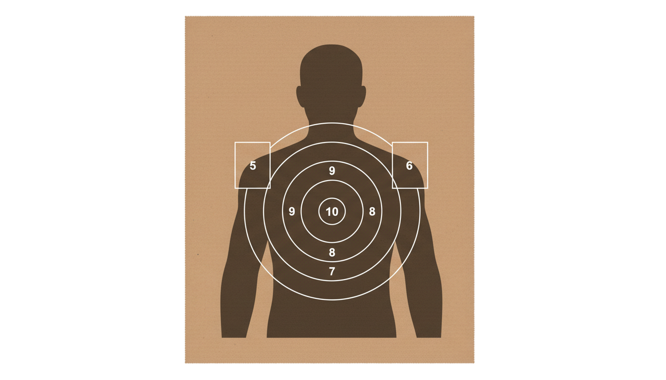ipsc target png PNG transparent background