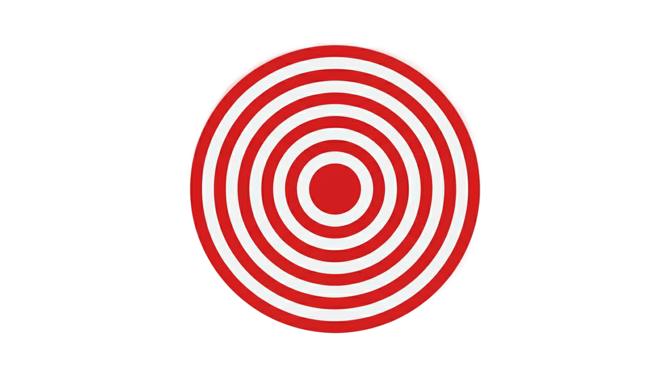 target illustration png PNG transparent background