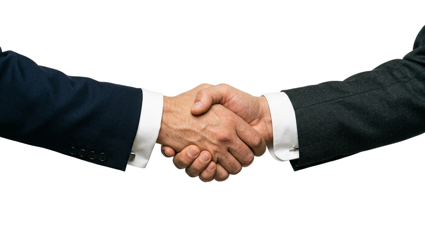 businessman handshake png PNG transparent background