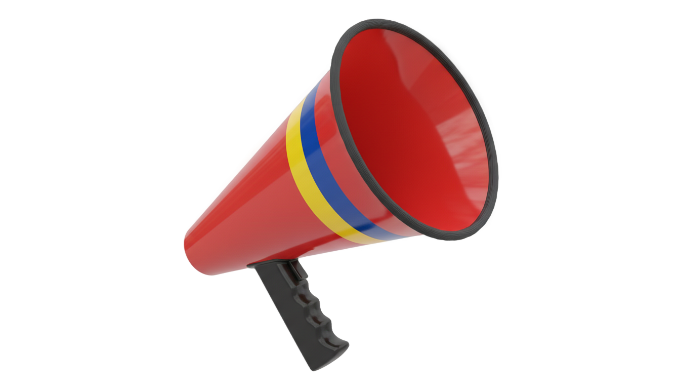 cheer megaphone clipart png PNG transparent background