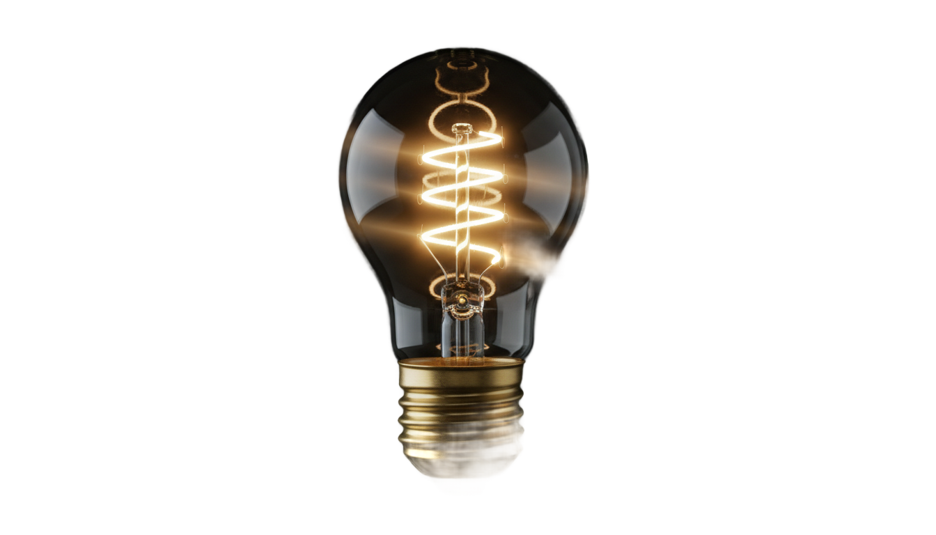 lightbulb idea png PNG transparent background