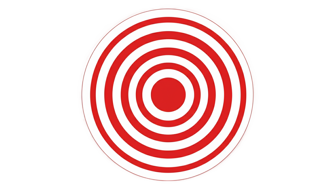 target illustration png PNG transparent background