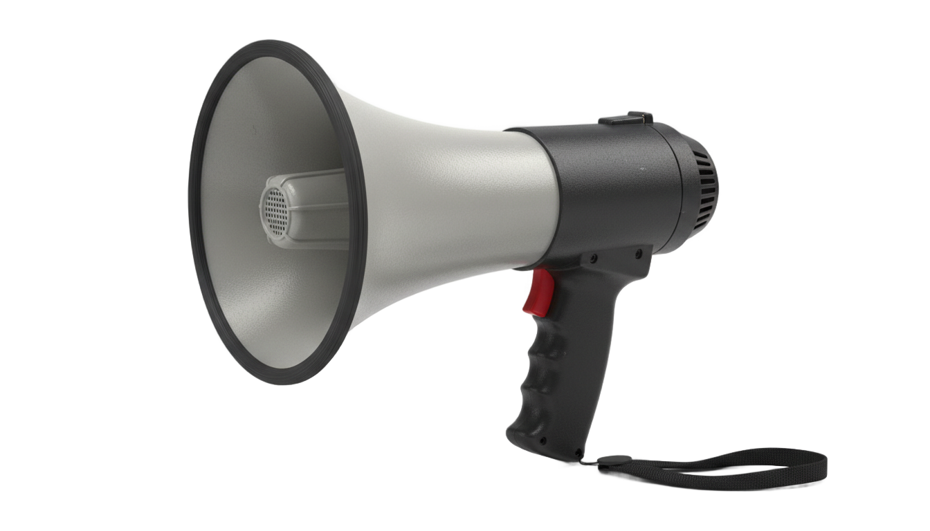 real megaphone png PNG transparent background